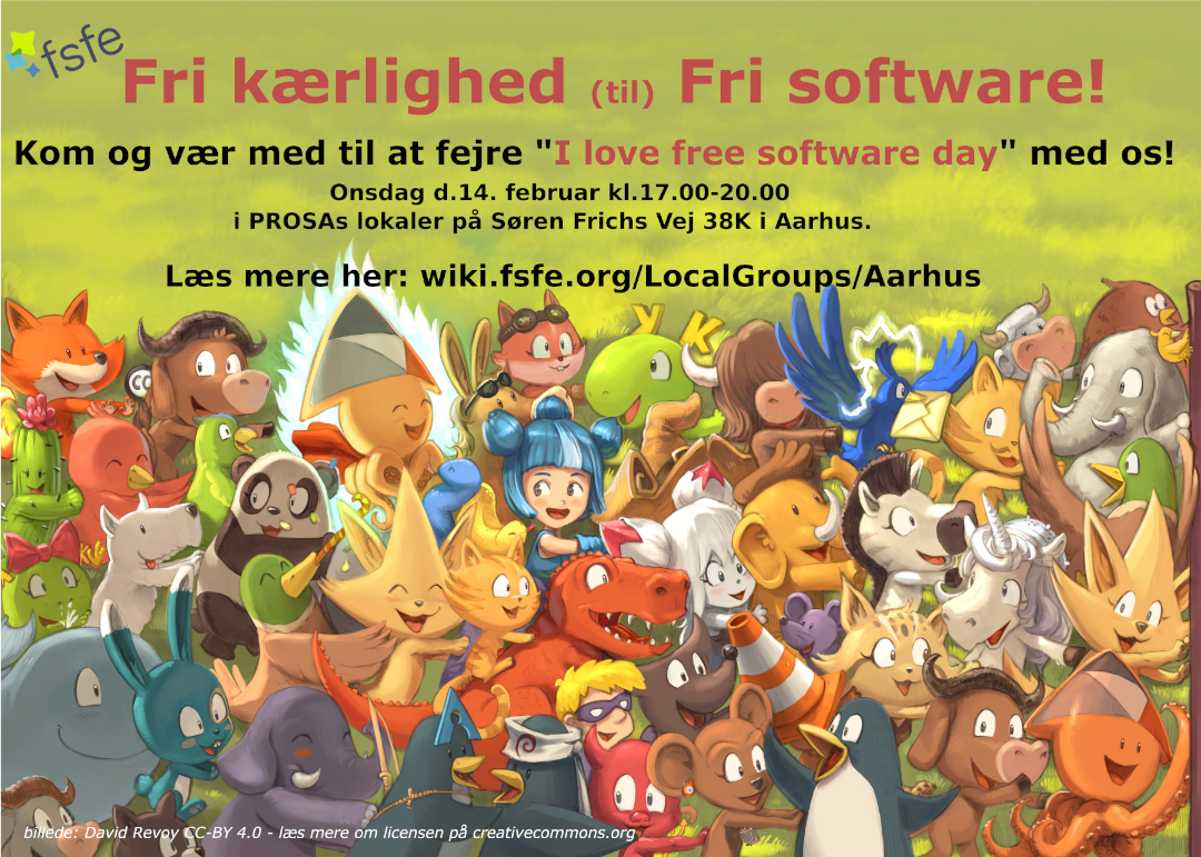 I Love Free Software Day Aarhus