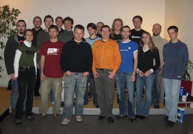 Picture from the Fellowship meeting on 13. Dezember 2007 in Berlin. (CC-by Areas Pohl.)