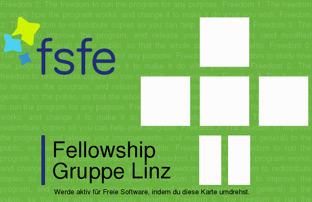 Edition 3.1, Version 0.1 der Vorderseite, „Fellowship Gruppe“ unterhalb von Plussie